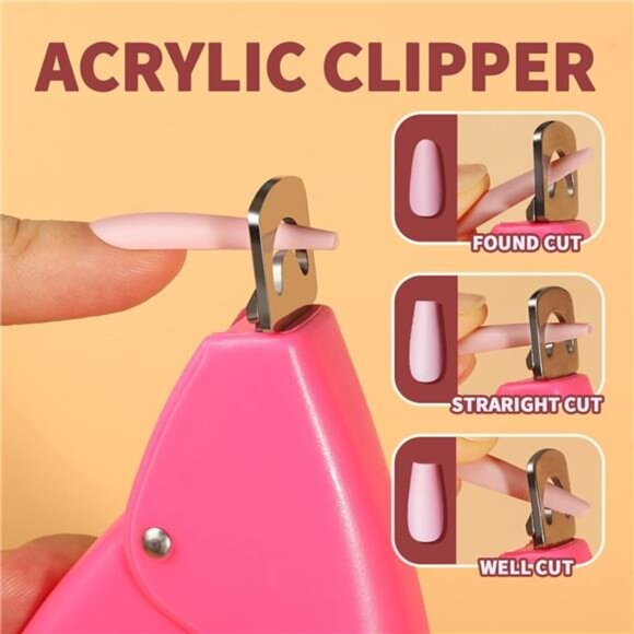 Teenitor Long Press On Nails Coffin Fake Nails Long Ballerina False Nails - Picture 4 of 7